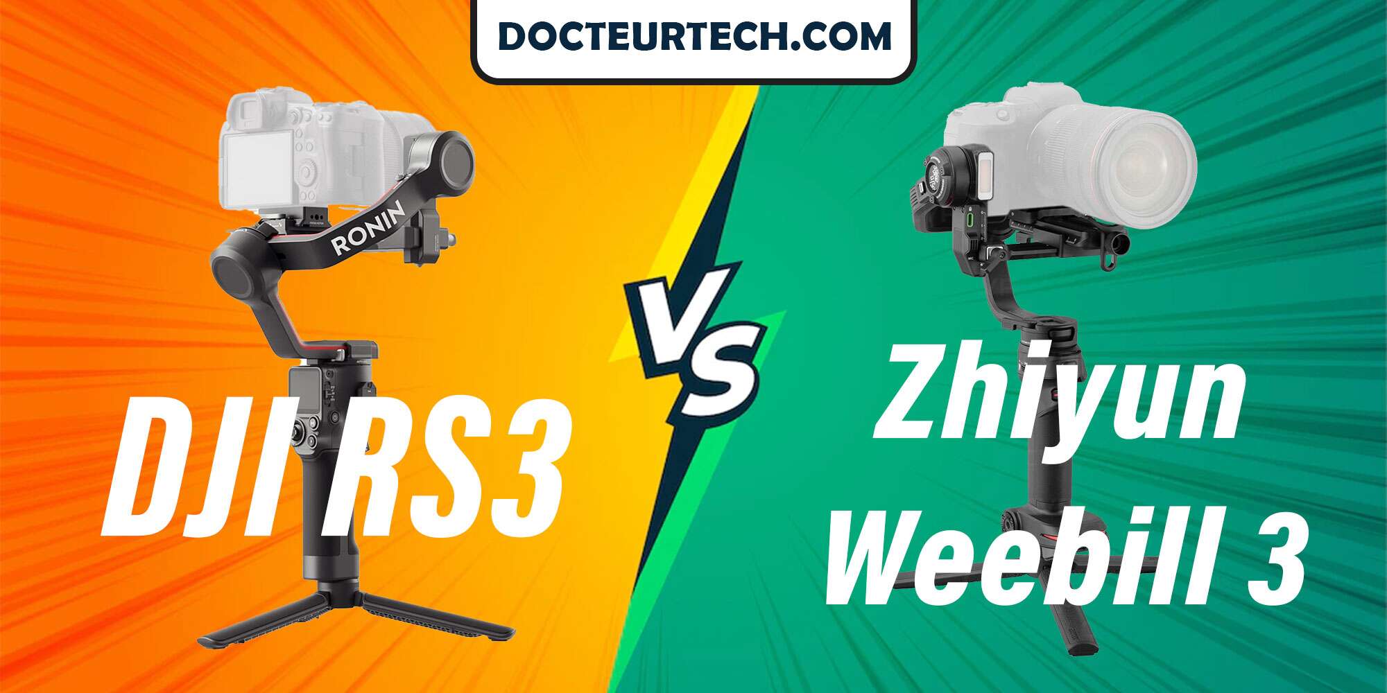 DJI RS3 vs Zhiyun Weebill 3