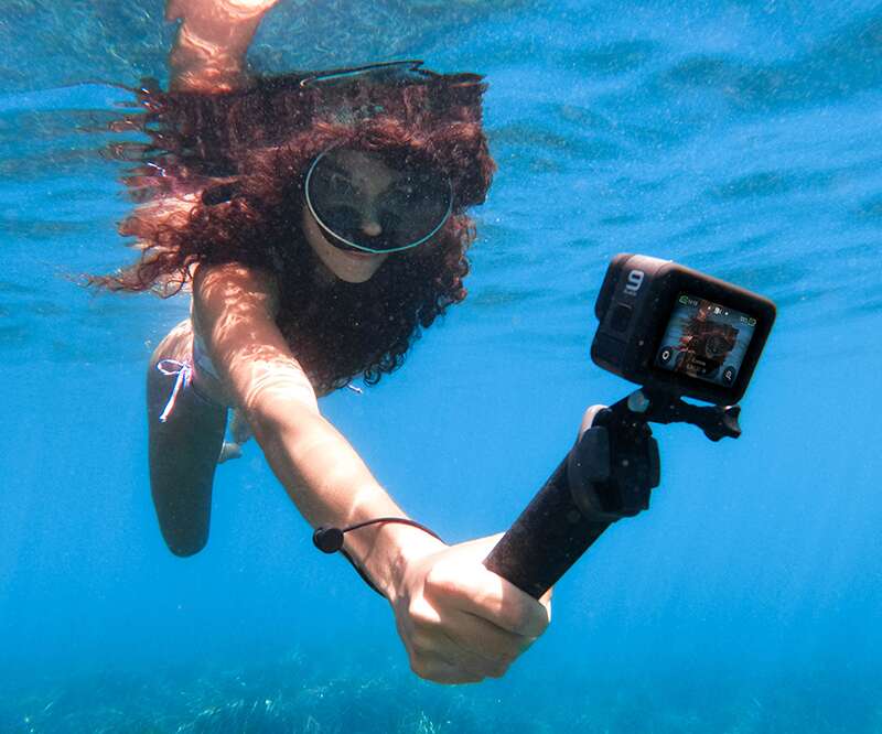 diving with a gopro